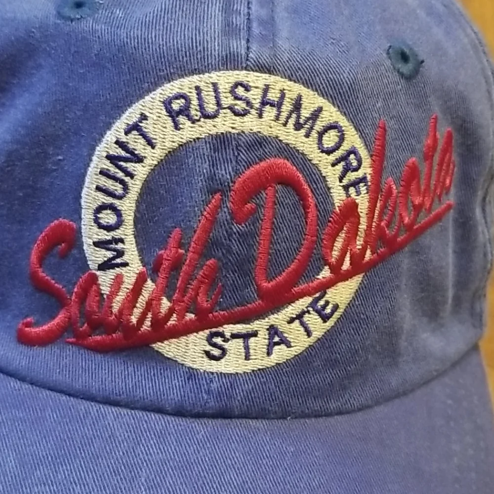 South Dakota Mount Rushmore Embroidered Ballcap Hat